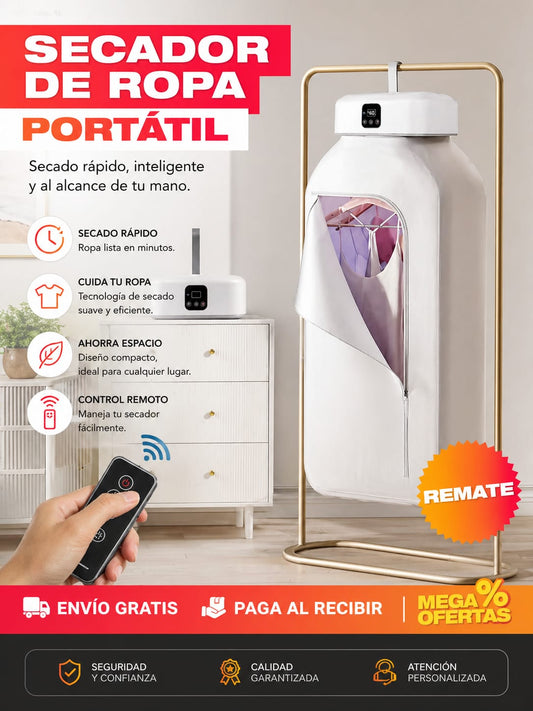 SECADORA PORTATIL INTELIGENTE.
